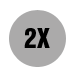 2X symbol