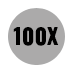 100X symbol