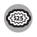 $25 symbol