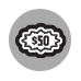 $50 symbol