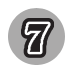 Black 7 symbol