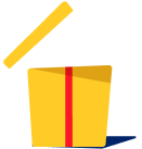 Gift box representing second chance promotions