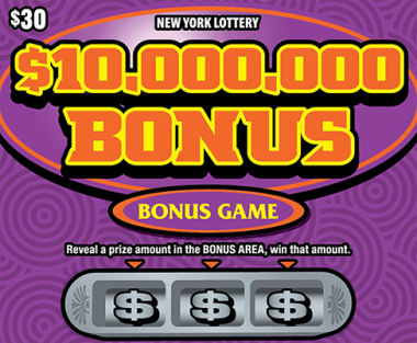 $10,000,000 BONUS              Scratch-Off Card