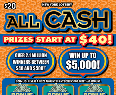 ALL CASH                       Scratch-Off Card