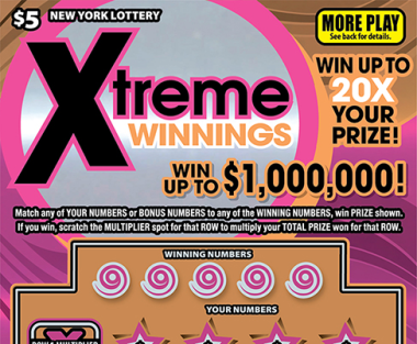XTREME WINNINGS                Scratch-Off Card