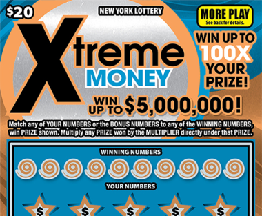 XTREME MONEY                   Scratch-Off Card