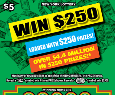 WIN $250                       Scratch-Off Card
