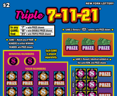 TRIPLE 7-11-21                 Scratch-Off Card