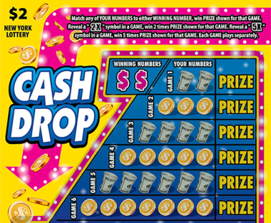 CASH DROP                      Scratch-Off Card