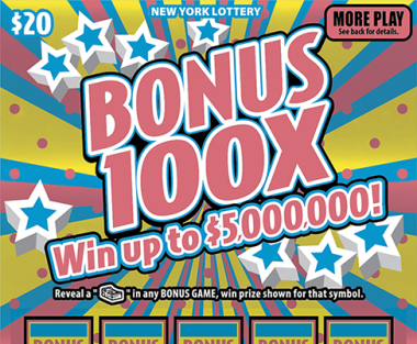 BONUS 100X                     Scratch-Off Card