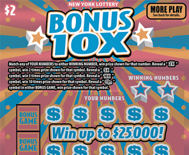 BONUS 10X                      Scratch-Off Card