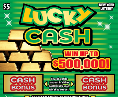 LUCKY CASH                     Scratch-Off Card