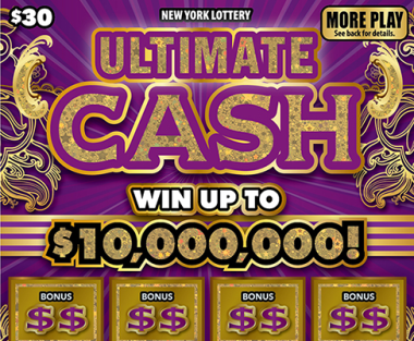 ULTIMATE CASH                  Scratch-Off Card